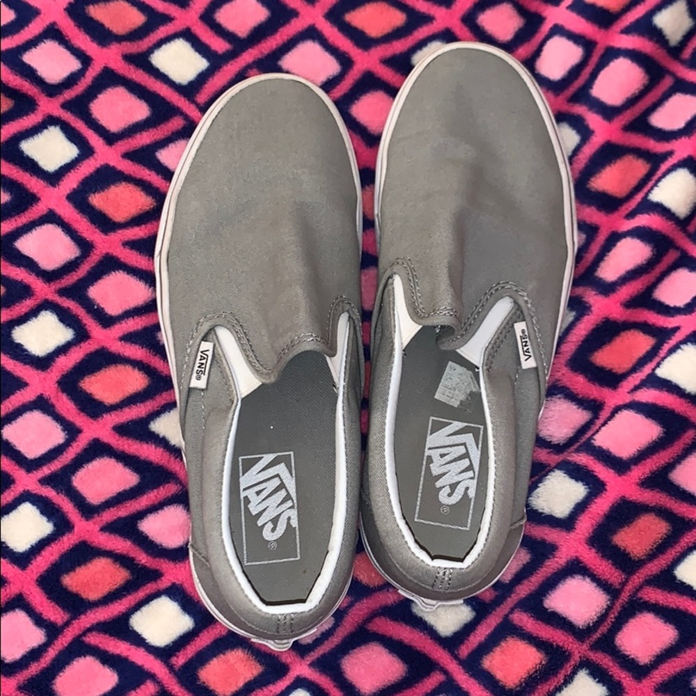 Size 8 Women’s Gray Vans